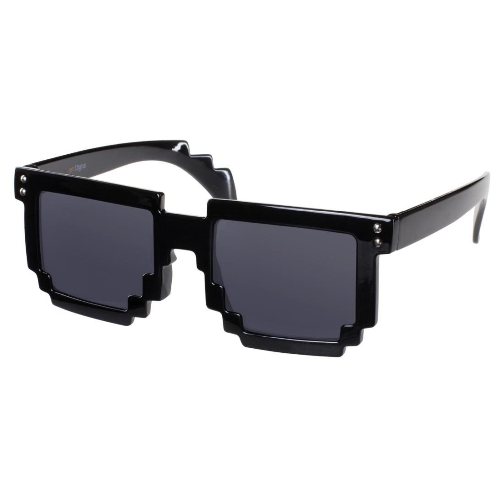 8 - BIT schwarz Pixel Sonnenbrille