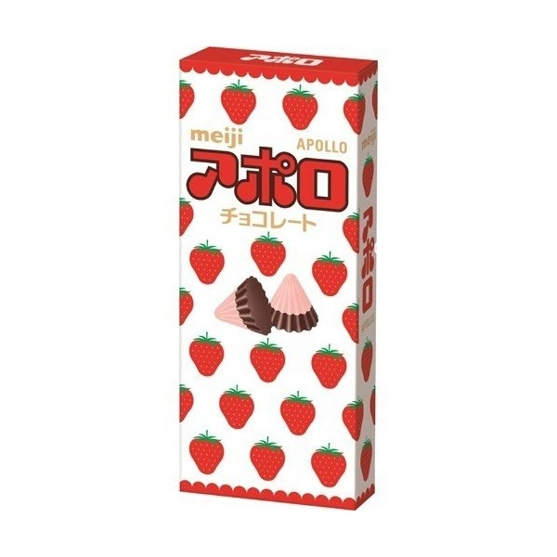 Apollo - Schokolade - Erdbeere & Milchschokolade- Snack 46g