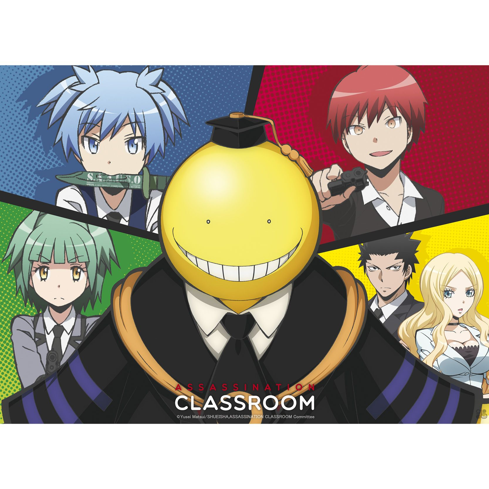 Assassination Classroom - Koro-sensei VS. Schüler - 52x38 Chibi-Poster