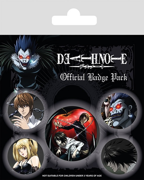 Death Note - Charaktere - Button