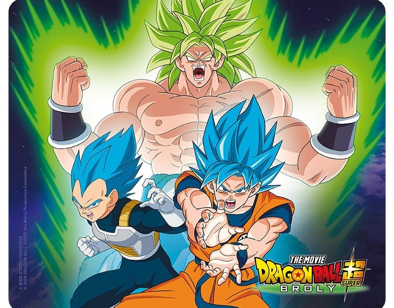 Dragon Ball Broly - Broly vs Goku & Vegeta - Mauspad