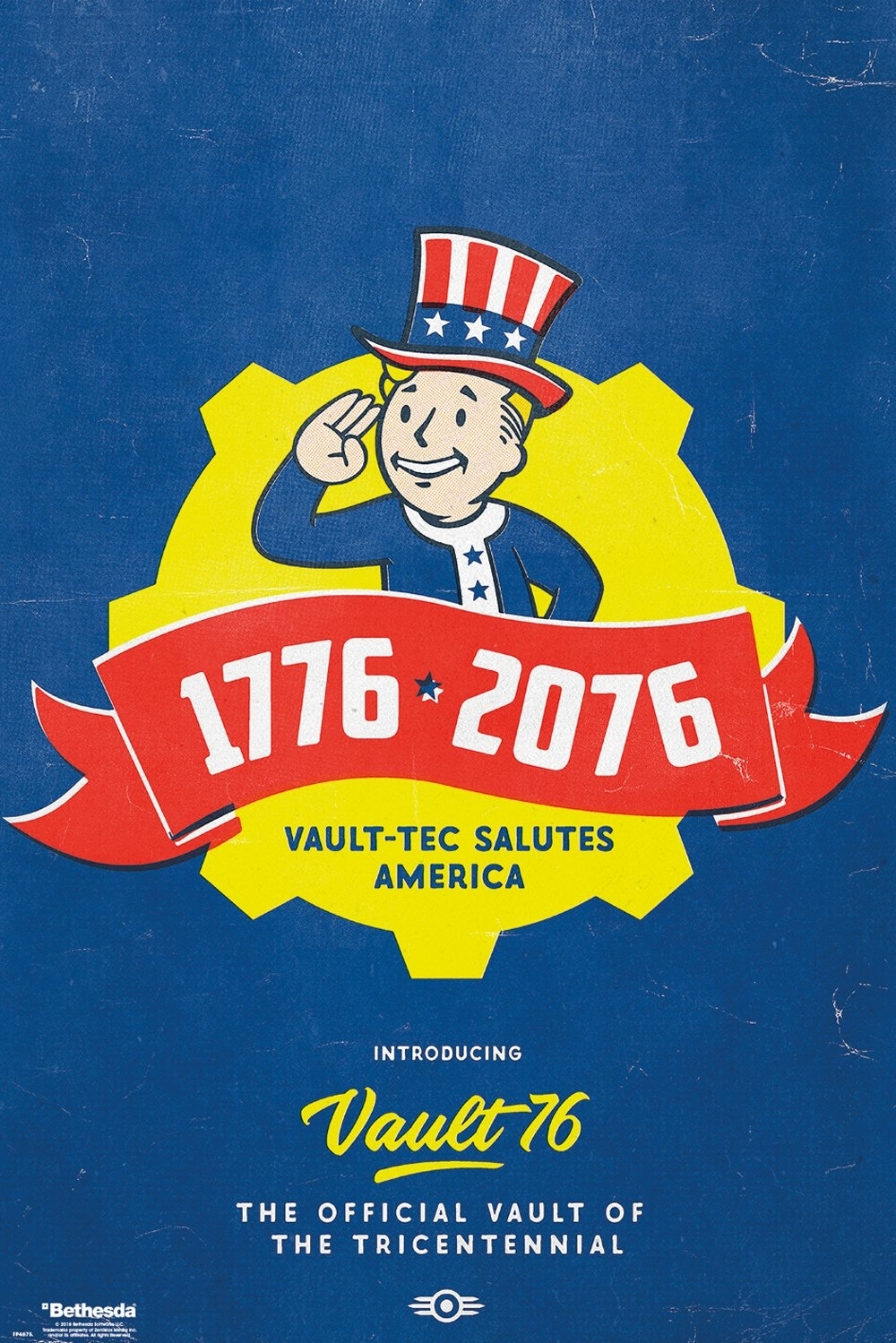 Fallout 76 - Dreihundertjahrfeier - 91,5x61 Poster