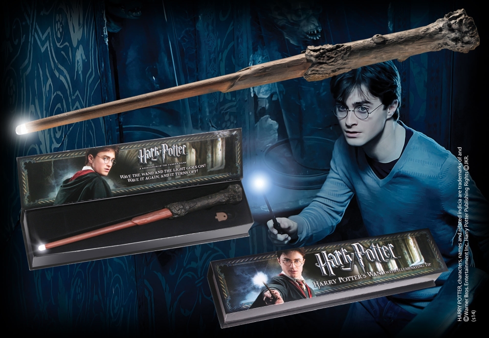 Harry Potter - Harry Potter - Zauberstab mit Leuchtfunktion