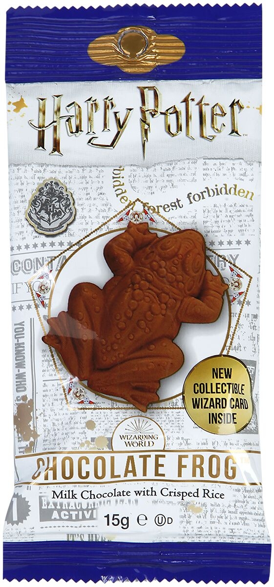 Harry Potter Schokoloaden-Frosch (mit Zaubererkarte) 15gr