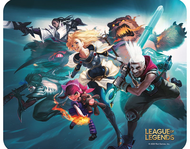 League of Legends - Teamfight - Mauspad
