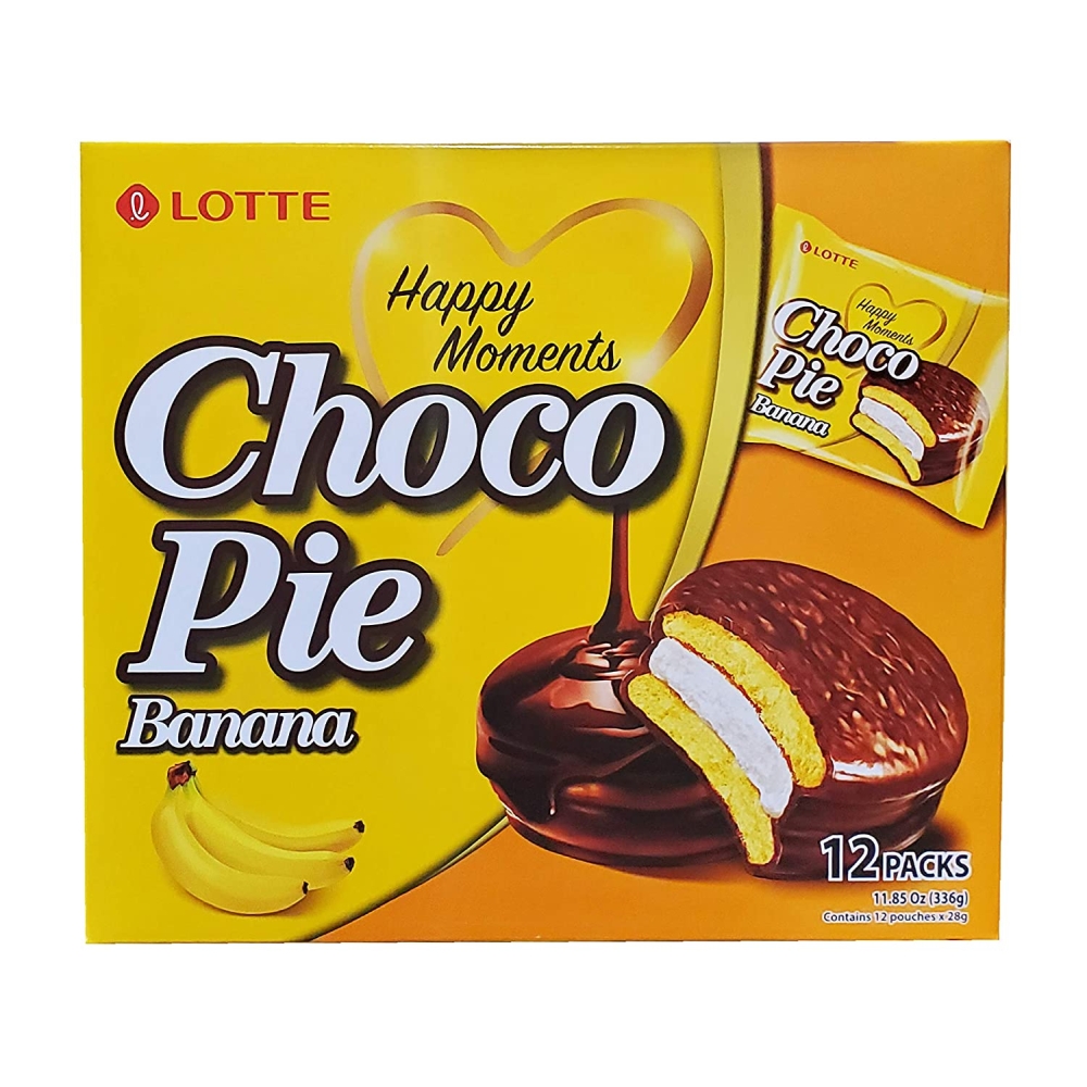 Lotte Chocopie Banana 384G