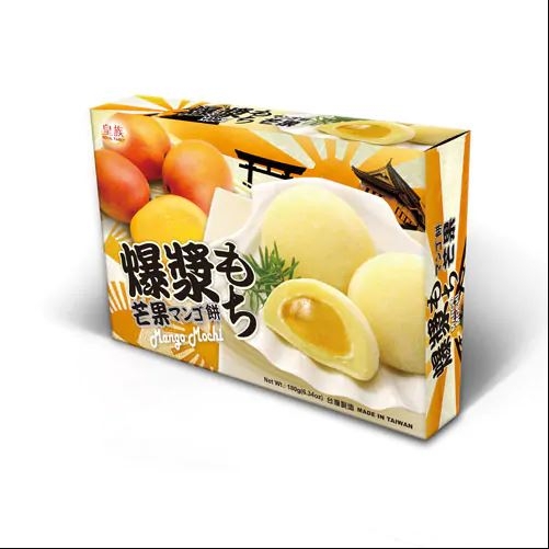 Mochi - Klebreiskuchen - Mango in Geschenk-Box 180g