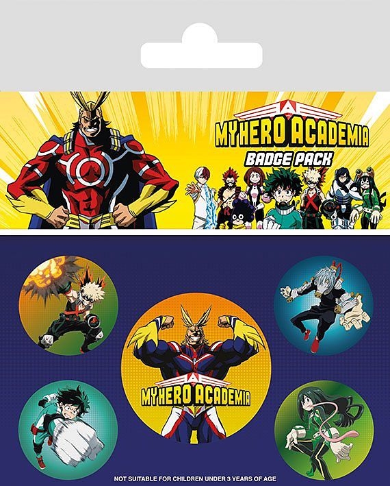My Hero Academia - Charaktere - Buttons