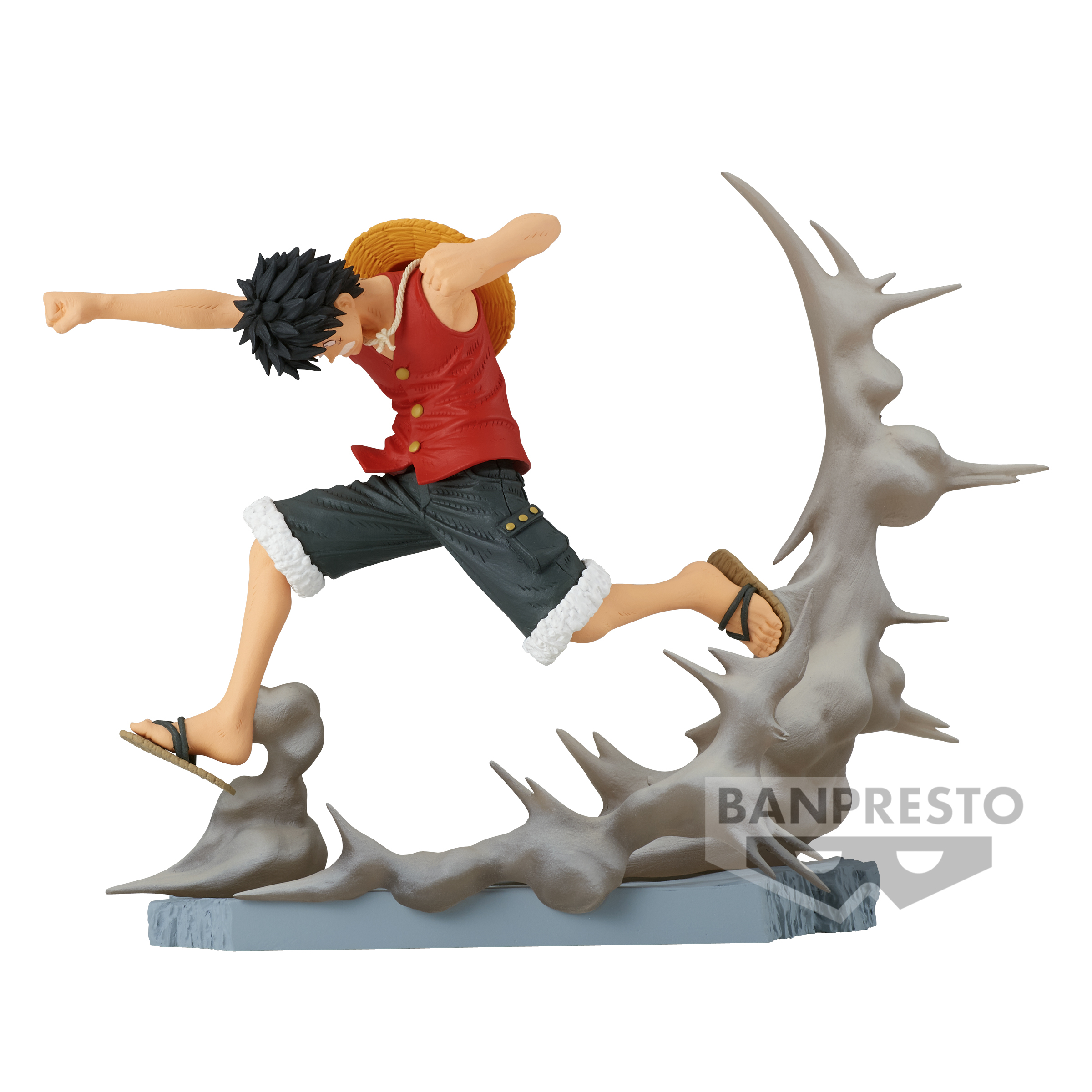 PREORDER - WAVE 113 - One Piece - Monkey D. Luffy - Senkozekkei - 8cm 1/2 PVC Statue