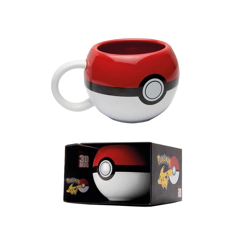 Pokémon - Pokeball - 400ml 3D Tasse