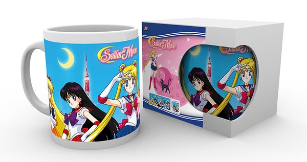 Sailor Moon - Gruppe - 320ml Tasse
