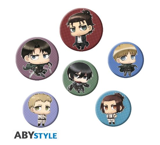 Attack-on-Titan-Chibi-Characters-Badge-Pack-Buttons-1 Attack-on-Titan-Chibi-Characters-Badge-Pack-Buttons-1