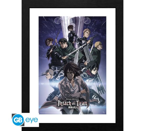 Attack-on-Titan-S4-key-art-2-30x40cm-Bilderrahmen-1