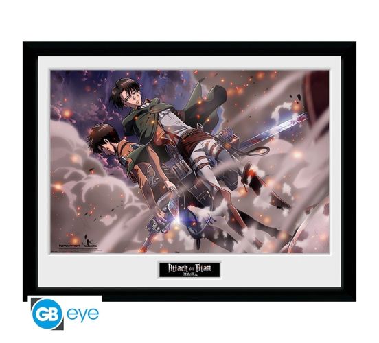 Attack-on-Titan-Smoke-Blast-30x40-Rahmenbild-1