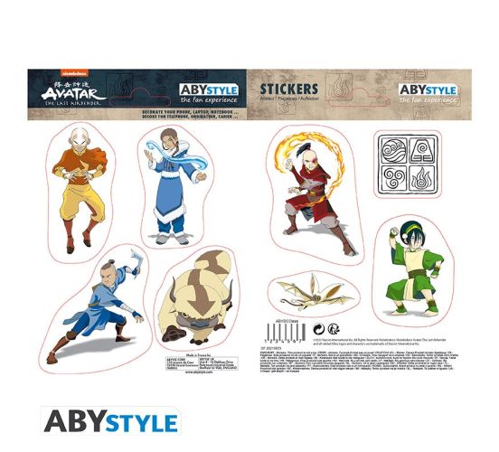 Avatar-Gruppe-16x11cm-Aufkleber-1