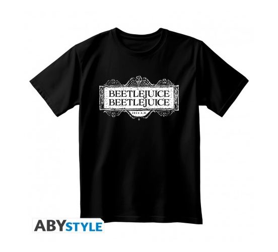 BEETLEJUICE-Beetlejuice-Beetlejuice-Unisex-schwarz-Shirt-1