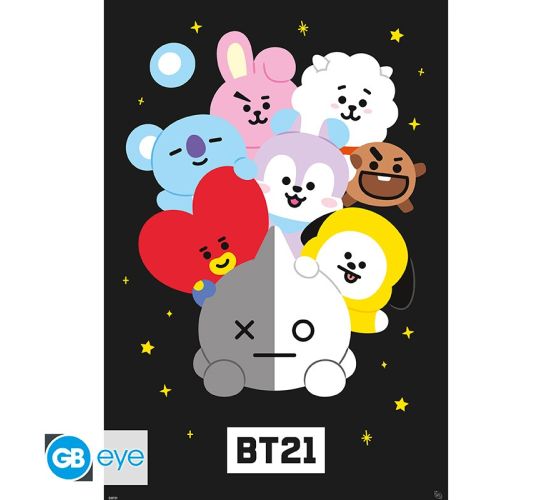 BT21-Charaktere-Maxi-9150x61cm-Poster-1