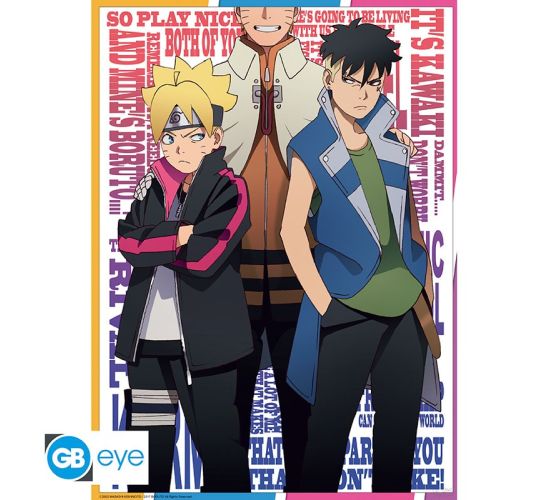 Boruto-Boruto-Kawaki-52x38cm-Chibi-Poster-1