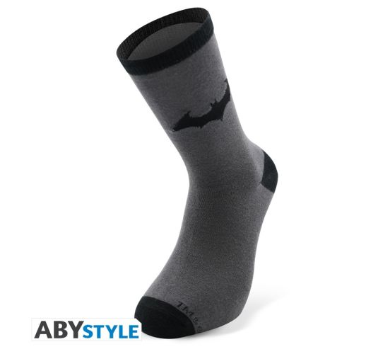 DC-COMICS-Socks-Black-Grey-Batman-1