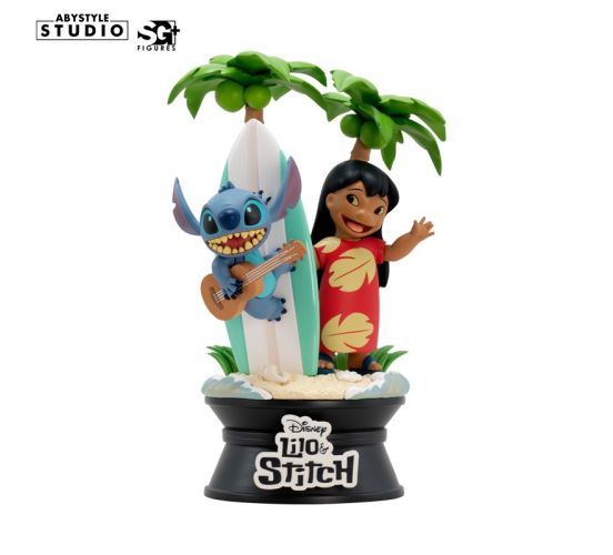 DISNEY-Figurine-Lilo-Stitch-Surfboard-1
