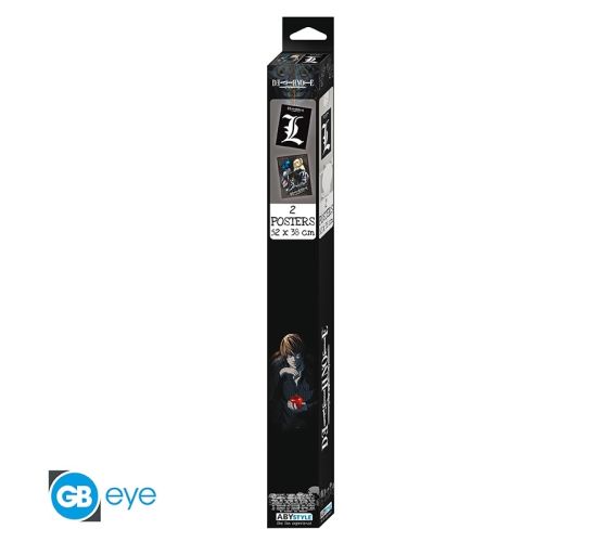 Death-Note-L-Gruppe-Chibi-Poster-Set-52x38-Poster-1