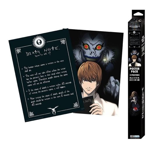 Death-Note-Light-Death-Note-Chibi-Poster-Set-52x38-Poster-1 Death-Note-Light-Death-Note-Chibi-Poster-Set-52x38-Poster-1