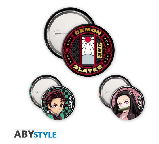 Demon-Slayer-Tanjiro-Nezuko-S2-Badge-Pack-Buttons-1 Demon-Slayer-Tanjiro-Nezuko-S2-Badge-Pack-Buttons-1