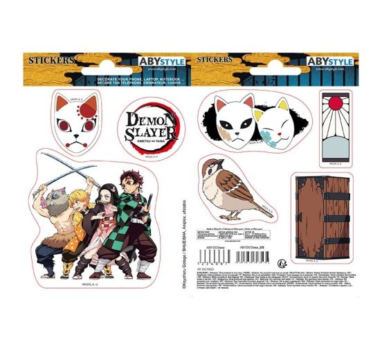 Demon-Slayer-verschiedene-Sticker-Set-1