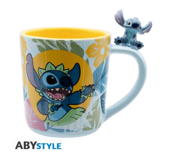 Disney-Lilo-Stitch-Hawaiin-Stitch-3D-460ml-Tasse-1
