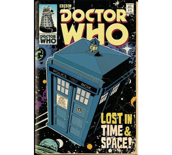 Doctor-Who-Tardis-Comic-915x61-Poster-1