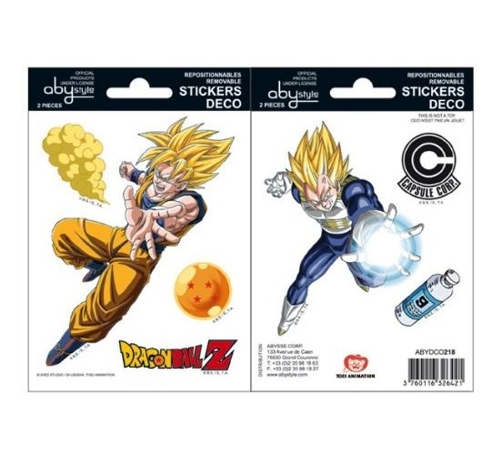 Dragon-Ball-Goku-Vegeta-Sticker-Set-1
