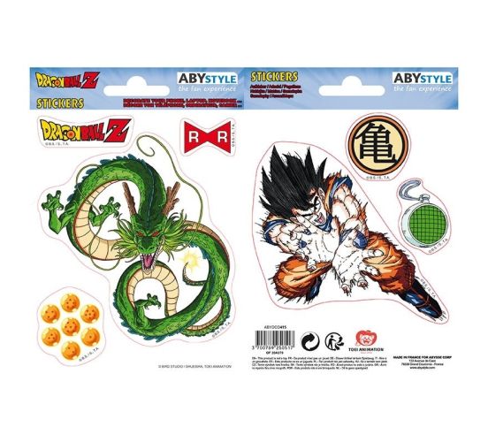 Dragon-Ball-Son-Goku-Shenlong-Sticker-Set-1