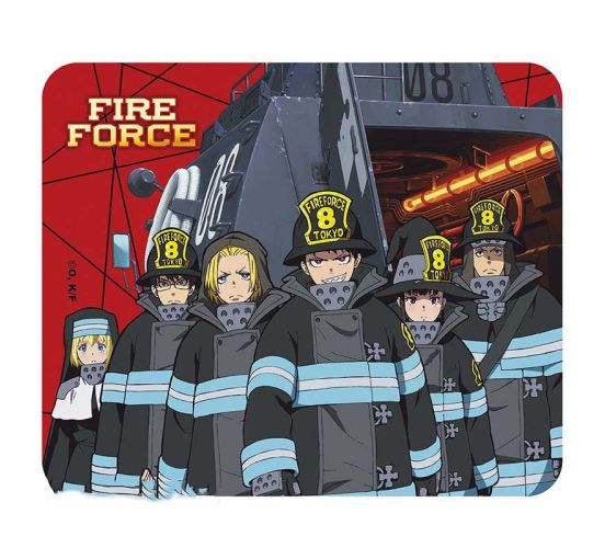 Fire-Force-Charaktere-8-Einheit-flexibles-Mauspad-1 Fire-Force-Charaktere-8-Einheit-flexibles-Mauspad-1