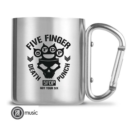 Five-Finger-Death-Punch-Got-Your-Six-235ml-Karabiner-Tasse-1 Five-Finger-Death-Punch-Got-Your-Six-235ml-Karabiner-Tasse-1
