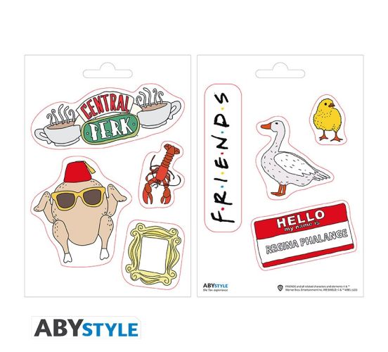 Friends-Doodles-2-Blaetter-Sticker-1