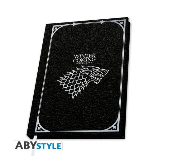 Game-of-Thrones-Stark-Premium-A5-Notizbuch-1