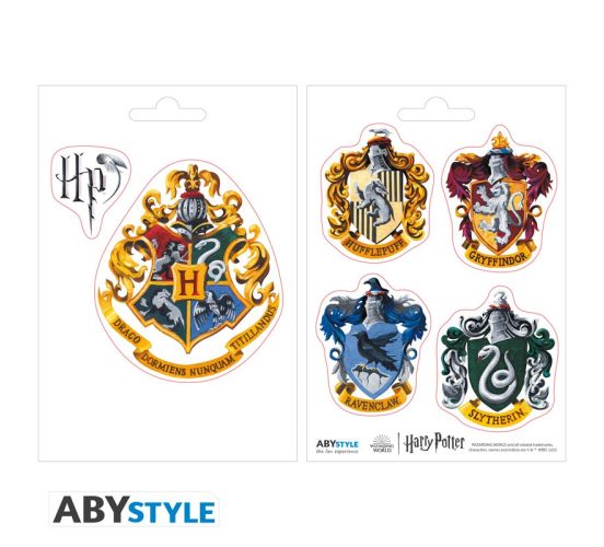 Harry-Potter-Hogwarts-Houses-16x11cm-Stickers-1