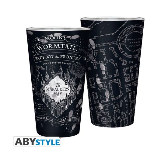 Harry-Potter-Marauders-Karte-Matt-400ml-Glas-1