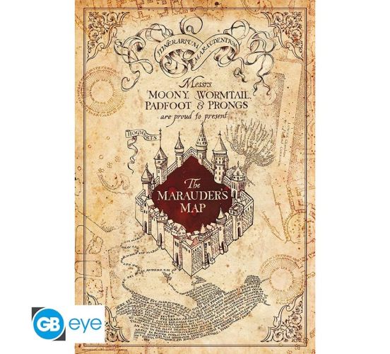 Harry-Potter-Maurauders-Karte-Maxi-915x61cm-Poster-1