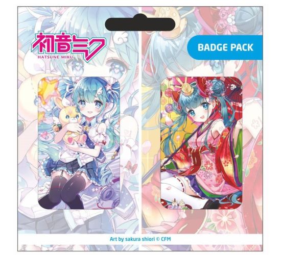 Hatsune-Miku-Art-by-Sakura-Shiori-Badge-Pack-1 Hatsune-Miku-Art-by-Sakura-Shiori-Badge-Pack-1