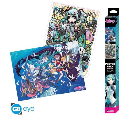 Hatsune-Miku-Miku-Friends-Chibi-Poster-Set-52x38cm-Poster-1 Hatsune-Miku-Miku-Friends-Chibi-Poster-Set-52x38cm-Poster-1