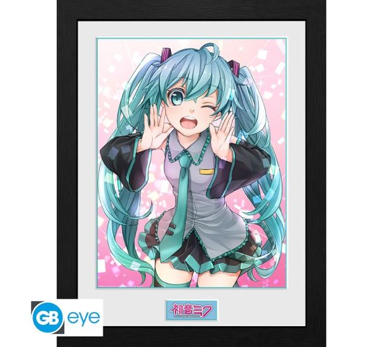 Hatsune-Miku-Wink-30x40cm-Rahmenbild-1 Hatsune-Miku-Wink-30x40cm-Rahmenbild-1