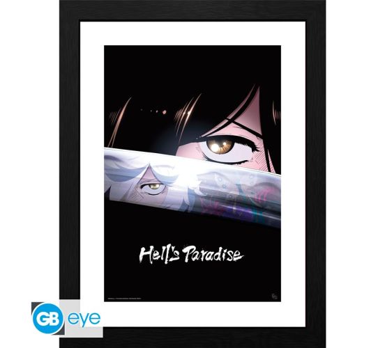 Hells-Paradise-Teaser-Art-S1-30x40cm-Gerahmtes-Bild-1 Hells-Paradise-Teaser-Art-S1-30x40cm-Gerahmtes-Bild-1