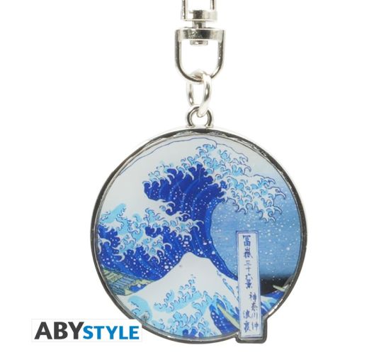 Hokusai-Great-Wave-Schluesselanhaenger-1