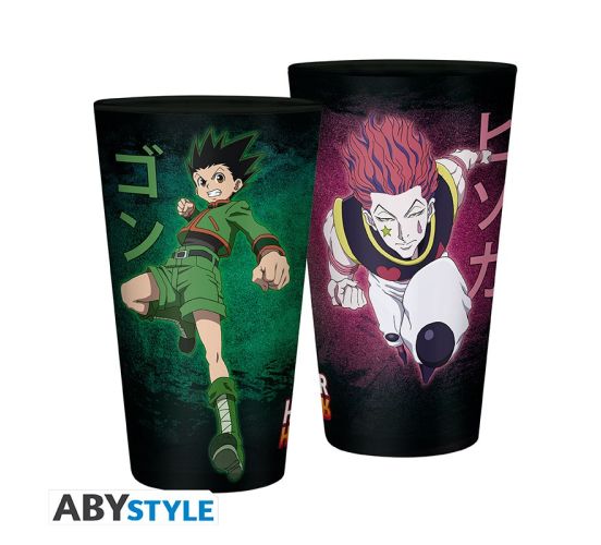 Hunter-X-Hunter-Grosses-Glas-Gon-vs-Hisoka-400ml-Glas-1 Hunter-X-Hunter-Grosses-Glas-Gon-vs-Hisoka-400ml-Glas-1