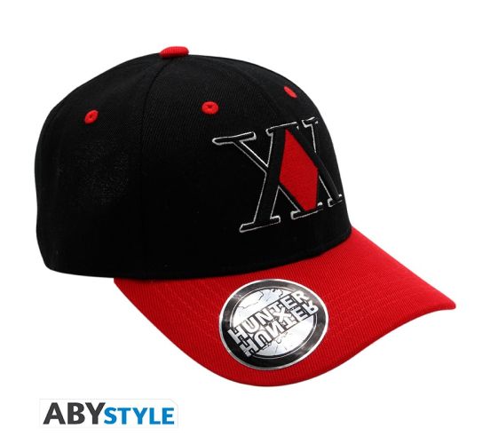 Hunter-x-Hunter-Logo-Schwarz-Rot-Kappe-1