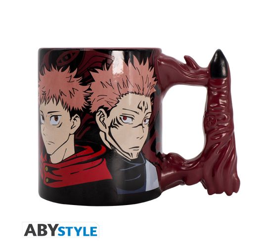 Jujutsu-Kaisen-Sukunas-Finger-3D-Griff-500ml-Tasse-1