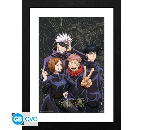 Jujutsu-Kaisen-Team-30x40cm-Rahhmenbild-1 Jujutsu-Kaisen-Team-30x40cm-Rahhmenbild-1