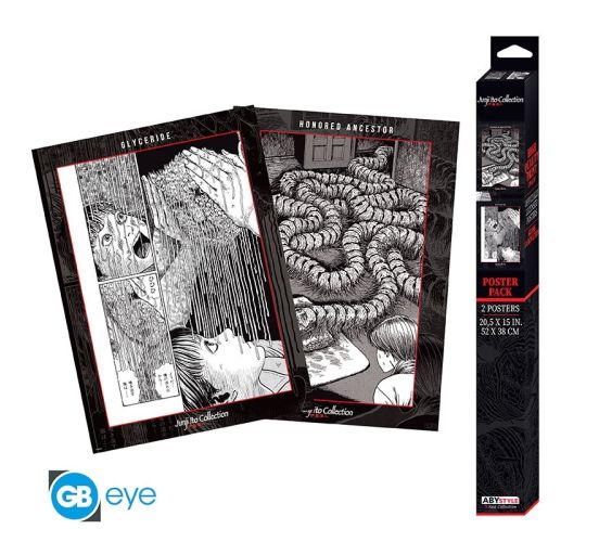 Junji-Ito-Collection-Artworks-Chibi-Poster-Set-52x38-Chibi-P Junji-Ito-Collection-Artworks-Chibi-Poster-Set-52x38-Chibi-P