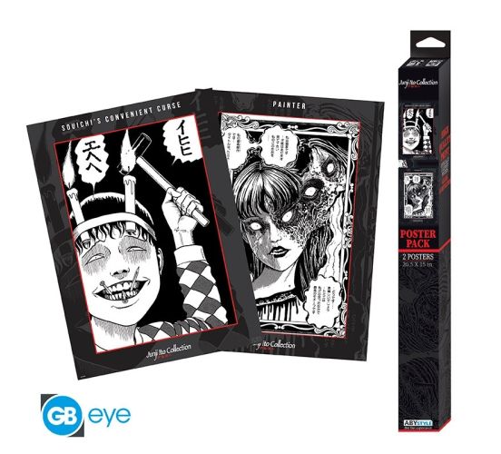 Junji-Ito-Collection-Souichi-und-Tomie-Chibi-Poster-Set-52x3 Junji-Ito-Collection-Souichi-und-Tomie-Chibi-Poster-Set-52x3